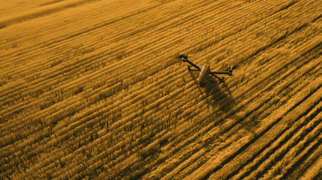 Drones in Farming: Aerial Technology for Crop Management